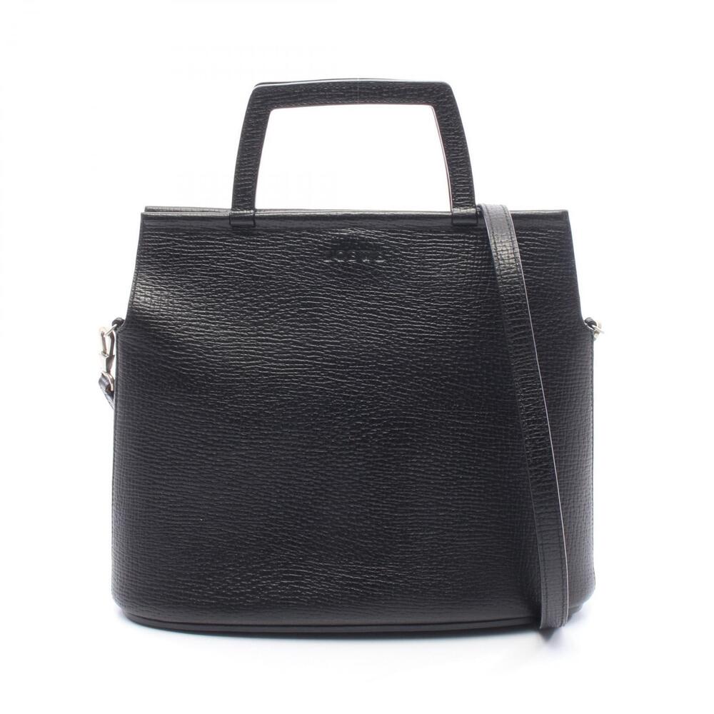 Loewe handbag structured top handle Shoulder Bag black
